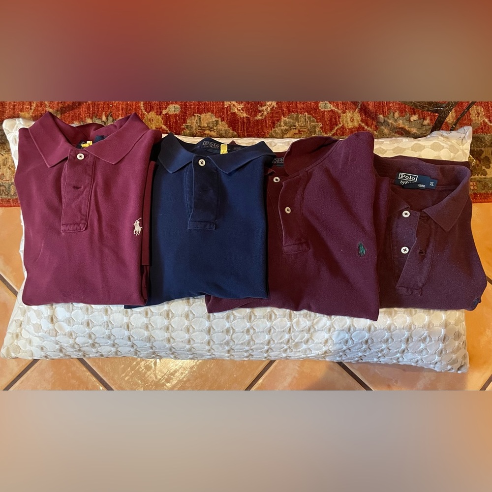 Set of 4 XL Ralph Lauren Polo Shirts